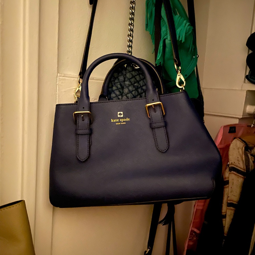 Blue Kate Spade Purse